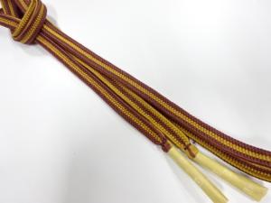 未使用品　正絹　手組帯締め